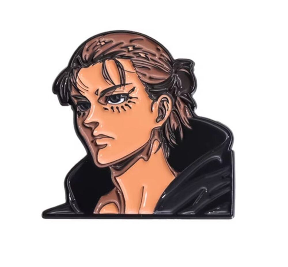 AOT Attack On Titan Eren Yeager Enamel Pins 115-1